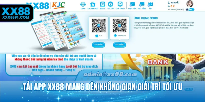 Tải app XX88 mang đến không gian giải trí tối ưu